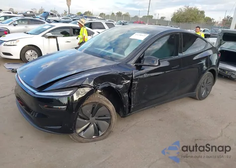2026 Tesla Model Y Long Range Dual Motor All-Wheel Drive из США, поврежденный, VIN 7SAYGDED0TF412980